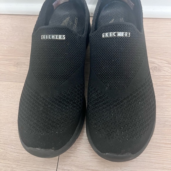 Skechers Black Slip-On Sneakers - Picture 6 of 7